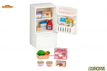 Игровой набор EPOCH Sylvanian Families 5021: Холодильник с продуктами