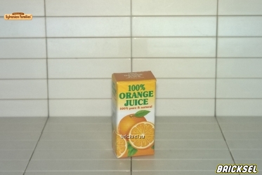 Тетрапак апельсинового сока